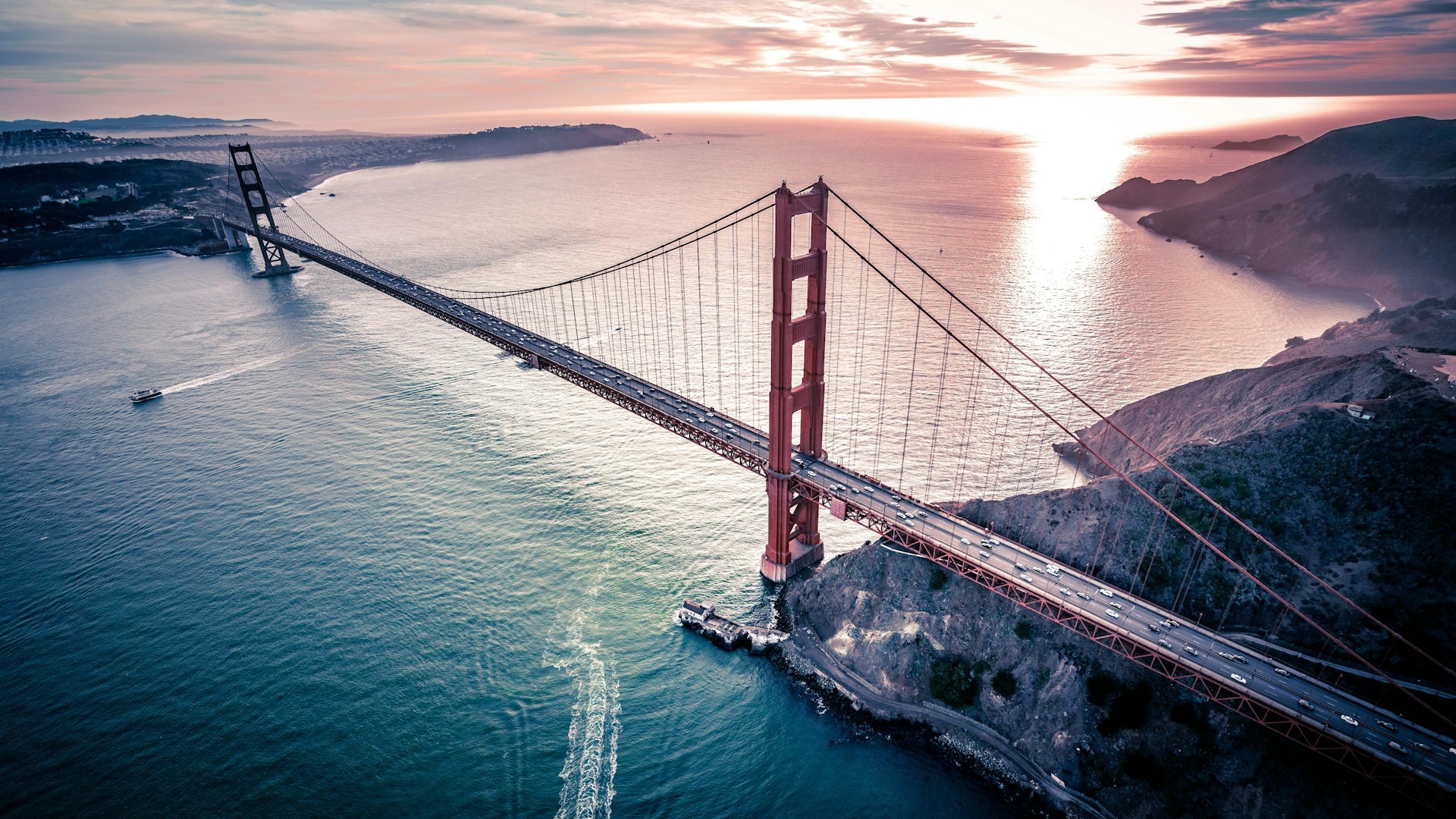 Travel USA San Francisco Golden Gate Bridge