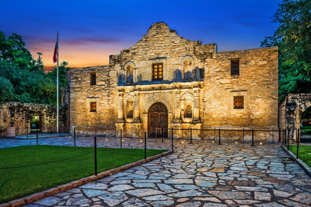 The Alamo. Photo: istock.com: Sean Pavone