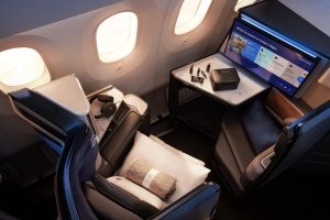 Fly on UA's 787