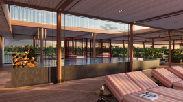 AmaWaterways AmaMaya for Mekong PoolBar
