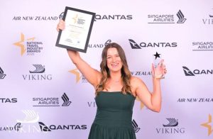 Customer Advocacy of the Year Ashleigh Jarvis from FCM.