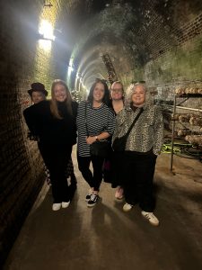 At the Mittagong Mushroom tunnel is Julie from Fungi Co Tours with Danni Hannagan from NZTB, Destination NSW’s Melissa Brooks, Lisa Crawford from HoT Lower Hutt and Tania O'Reilly, Wright & Turner Travel Associates.