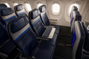 BK United Airbus A321 XLR Economy Plus Middle Seat Product July 2026 Photo Credit United