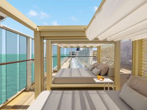 BK Vibe Beach Club on Norwegian Jade Norwegia