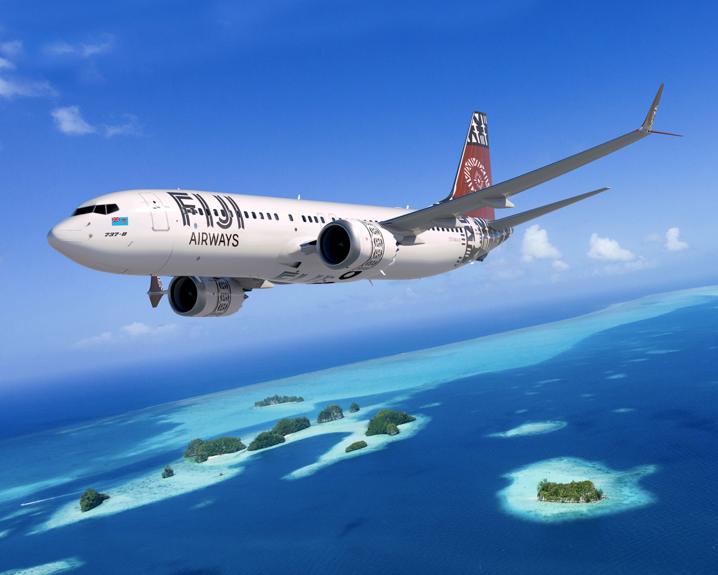 Fiji Airways-Boeing 737 MAX 8-c-FJ