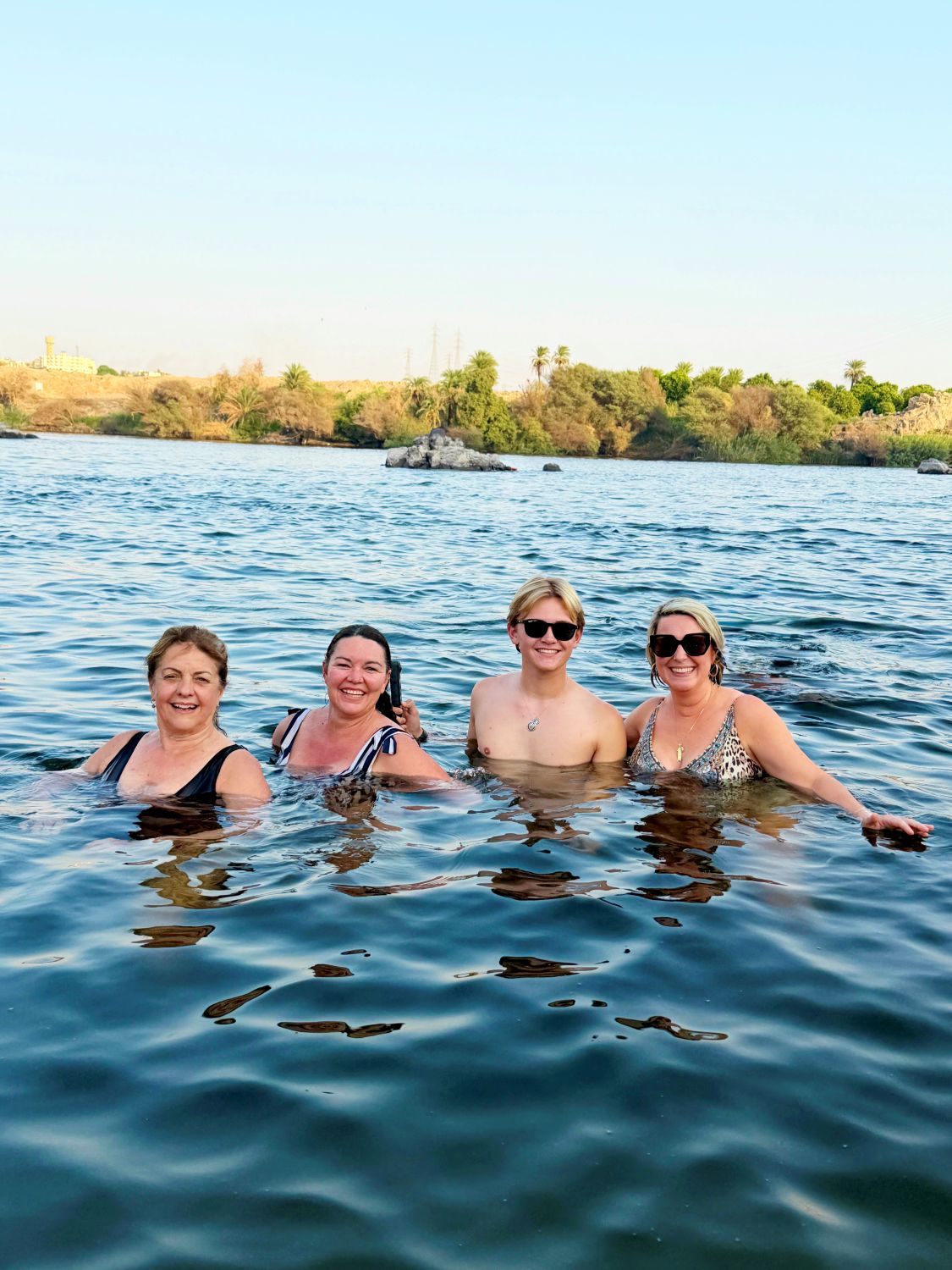 Swimming in the Nile