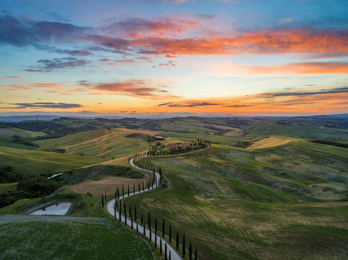 Italy Landscape photo credit Luca Micheli via Unsplash