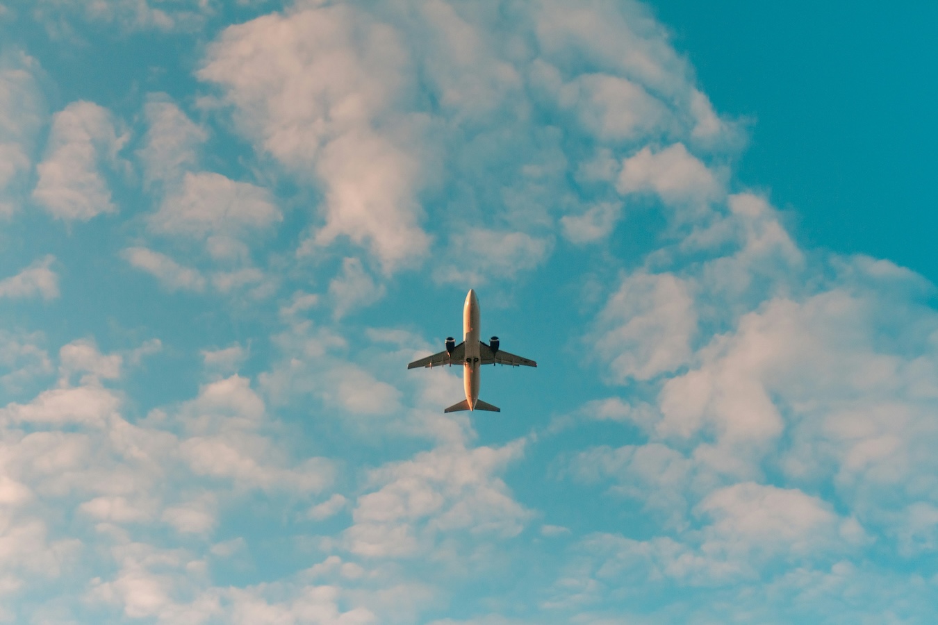 Airplane Photo credit Philip Myrtorp via Unsplash