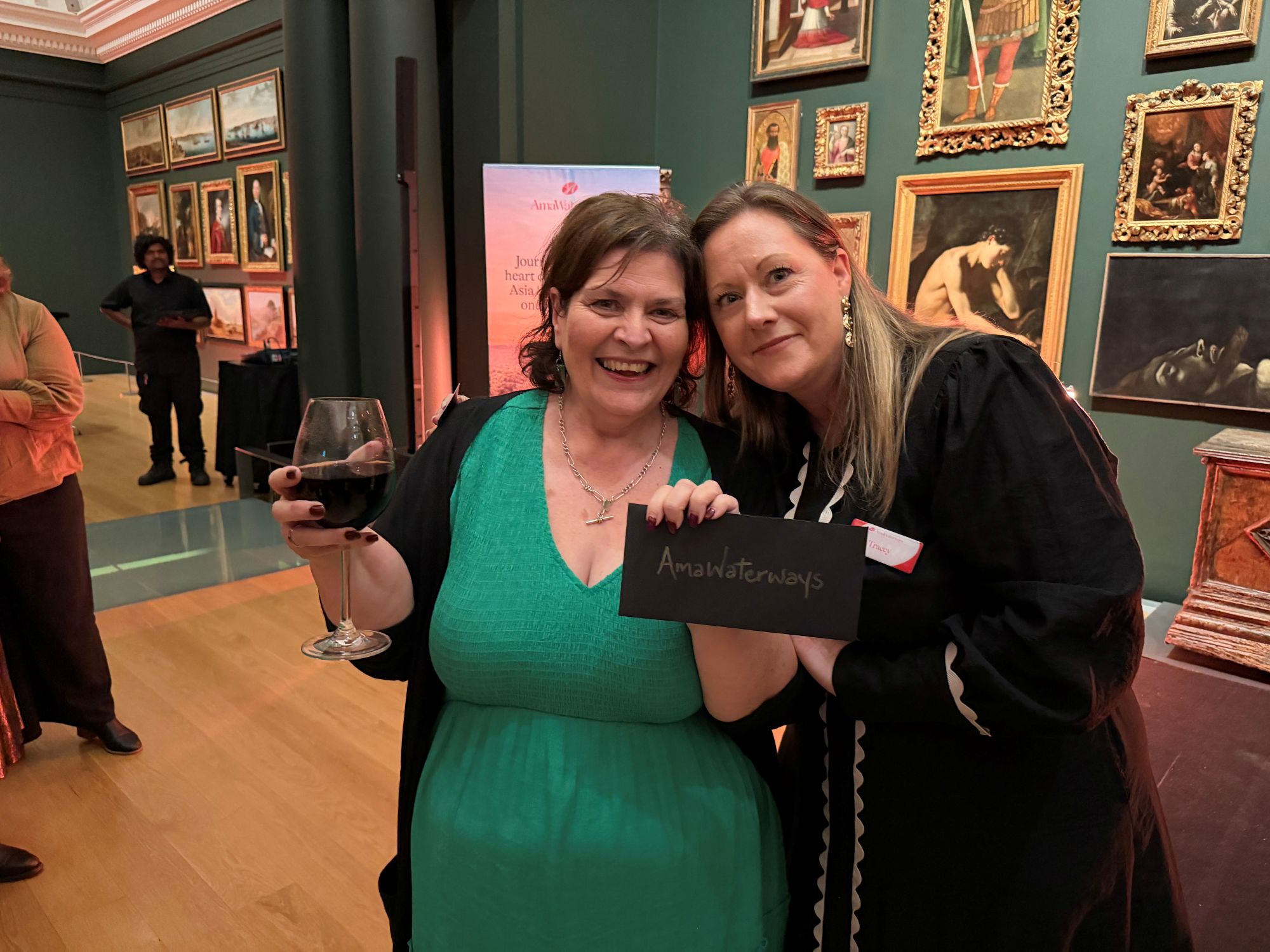 ponant ama smithsonian Cheryl Edwards HoT Albany and Tracey Brennan