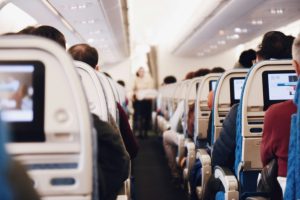 Passengers on aircraft photo credit Suhyeon Choi via Unsplash